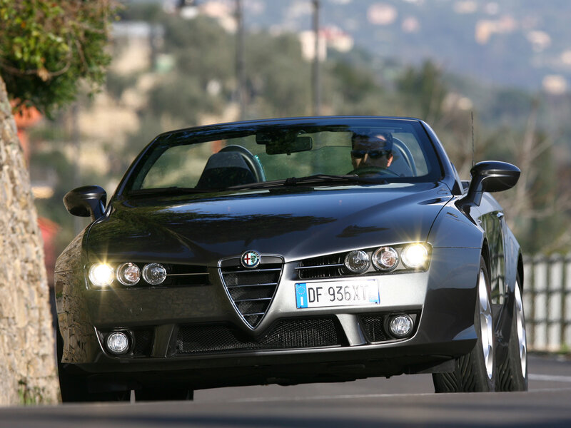 Black Convertible Car — Dynamic, Afternoon, Photograph, Driver, Tree