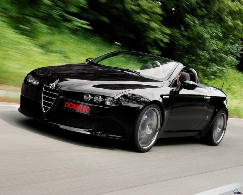 Black Convertible Car — Dynamic, Afternoon, Photograph, Driver, Trees, Road, Green, Gray