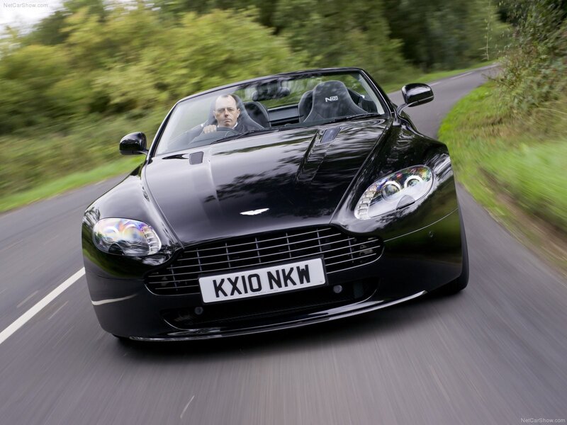 Black Convertible Car — Dynamic, Afternoon, Photograph, Man, Road, Trees, Green, Gray, Kx10 Nkw