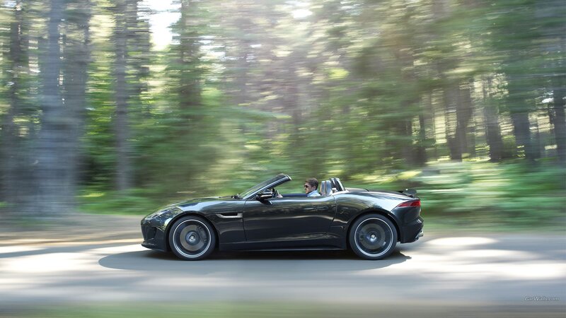 Black Convertible Car — Dynamic, Afternoon, Photograph, Man
