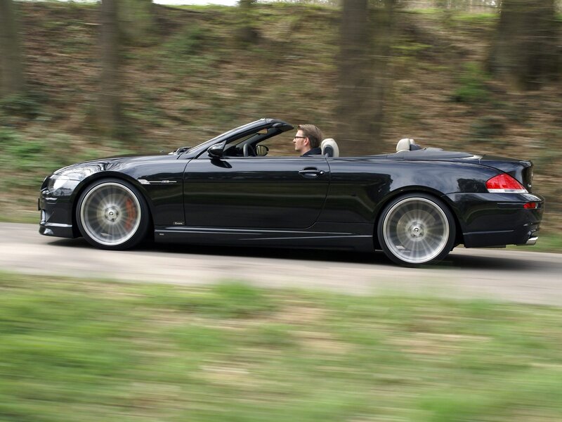 Black Convertible Car — Dynamic, Afternoon, Photograph