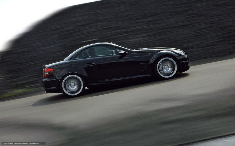 Black Convertible Car — Dynamic, Photograph