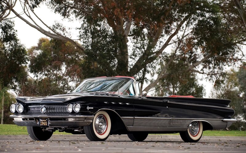 Black Convertible Car — Grass