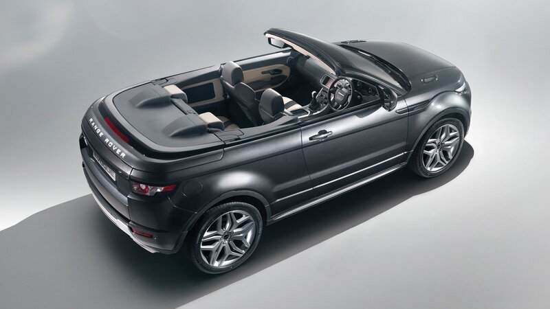 Black Convertible Car — Gray, Dramatic, Photograph, Car Interior