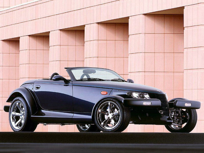 Black Convertible Car — Modern, Afternoon