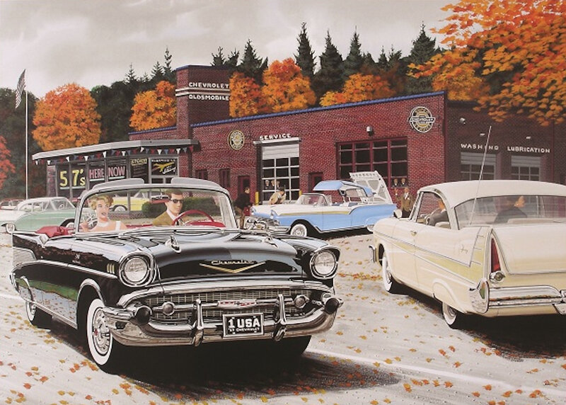 Black Convertible Car — Nostalgic