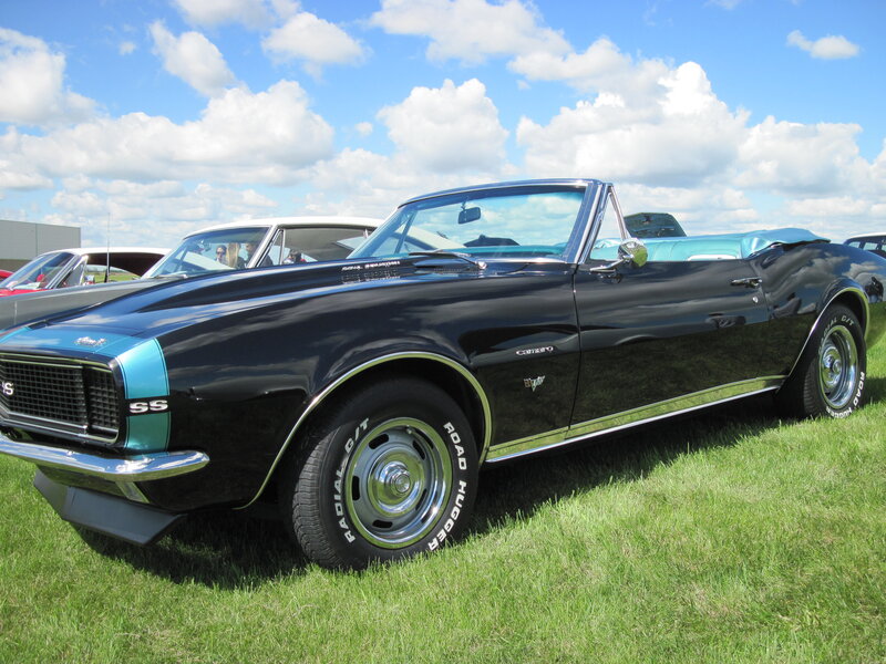 Black Convertible Car — Outdoor, Afternoon