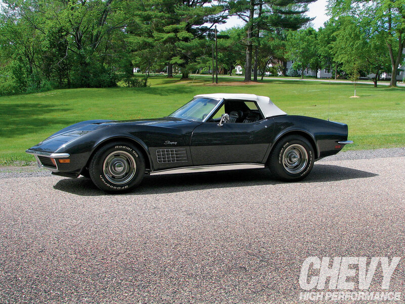 Black Convertible Car — Serene, Summer