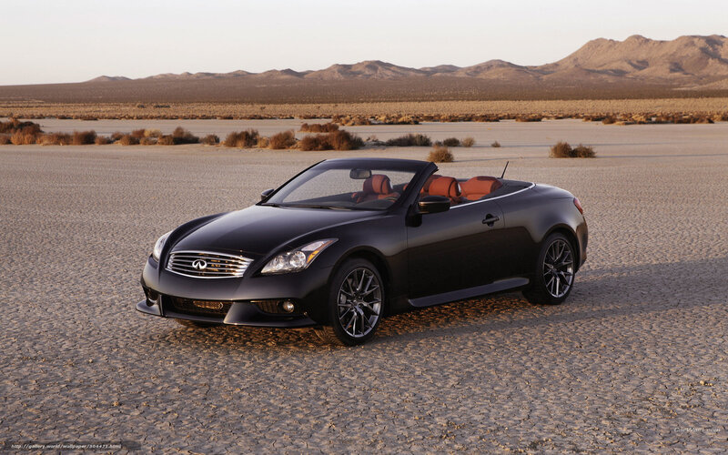 Black Convertible Car — Serene, Sunset, Photograph, Desert