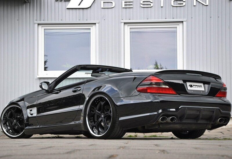 black convertible sports car