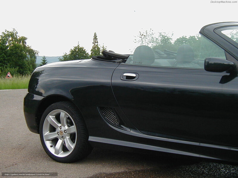 black convertible sports car
