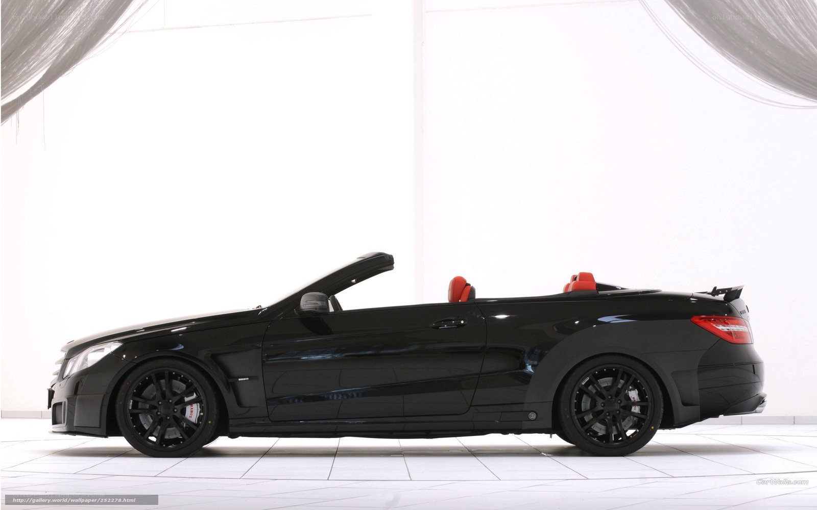 black convertible sports car