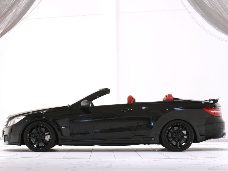 black convertible sports car