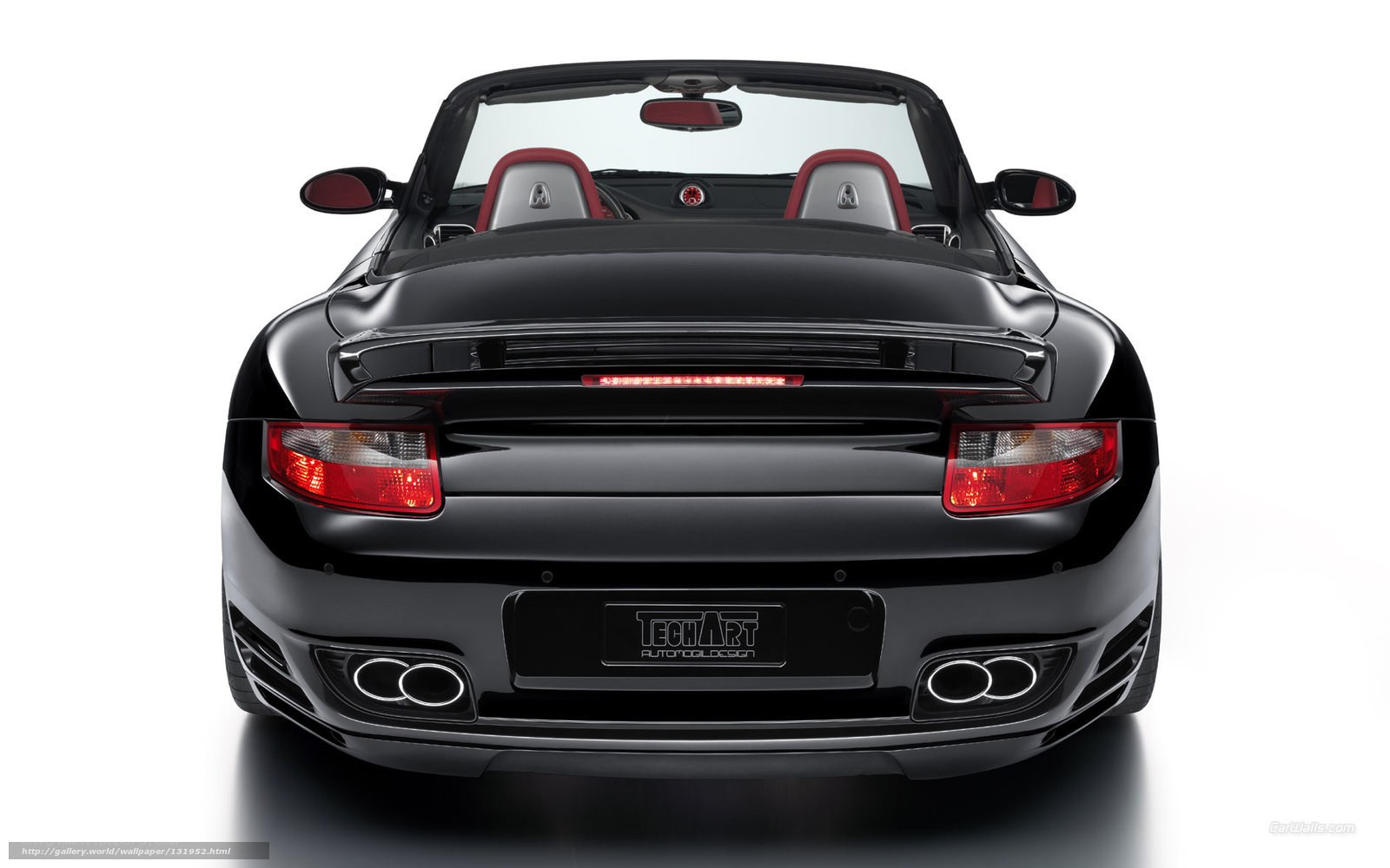 black convertible sports car