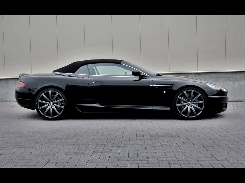 black convertible sports car