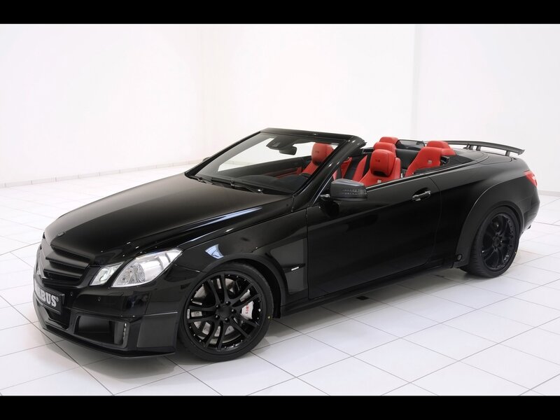 Black convertible sports car