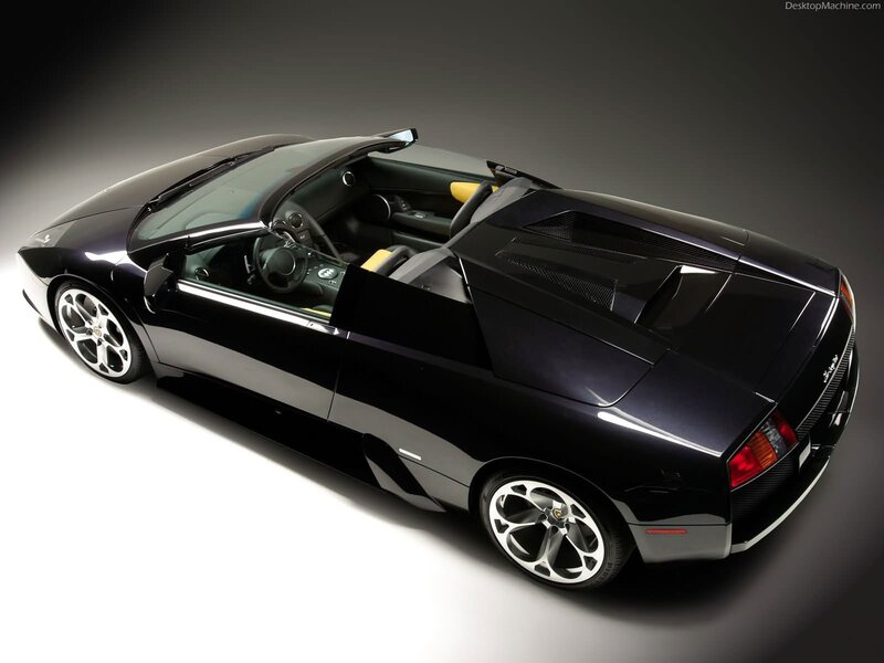 Black Convertible Sports Car — Dramatic, Photograph, Steering Wheel, Car Interior