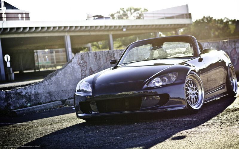 Black Convertible Sports Car — Dramatic, Sunset, Photograph, Concrete Wall