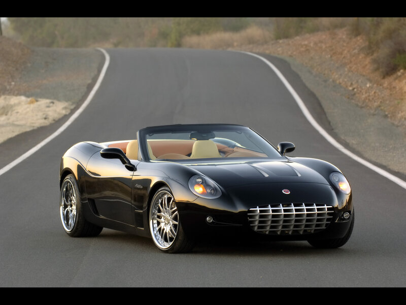 Black Convertible Sports Car — Dynamic, Sunset, Photograph, Road, Car Interior