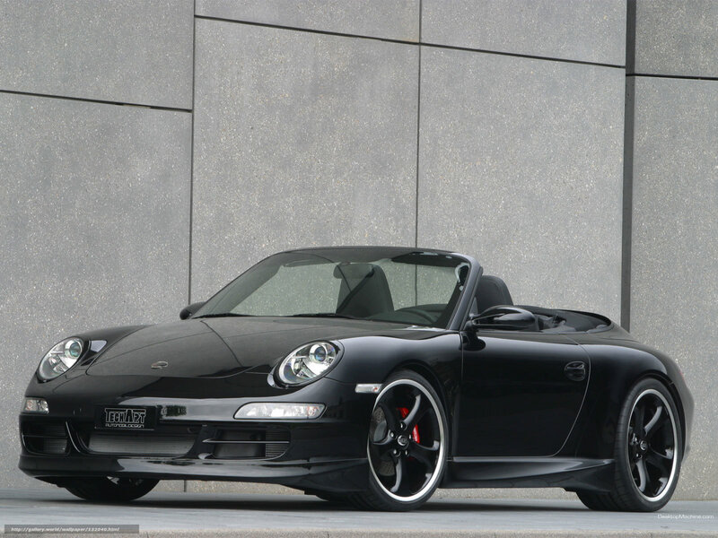 Black Convertible Sports Car — Modern