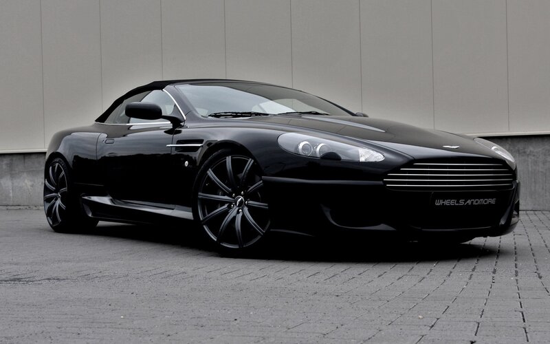 Black Convertible Sports Car — Neutral, Photograph, Building, Pavement