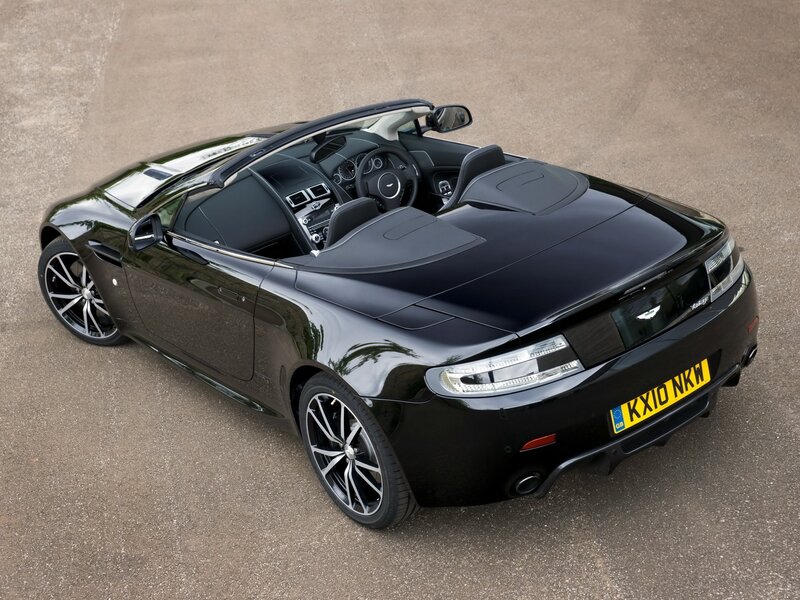 Black Convertible Sports Car — Neutral, Photograph, Car Interior