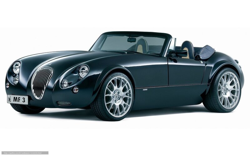 Black Convertible Sports Car — Neutral, Photograph, Silver Wheels