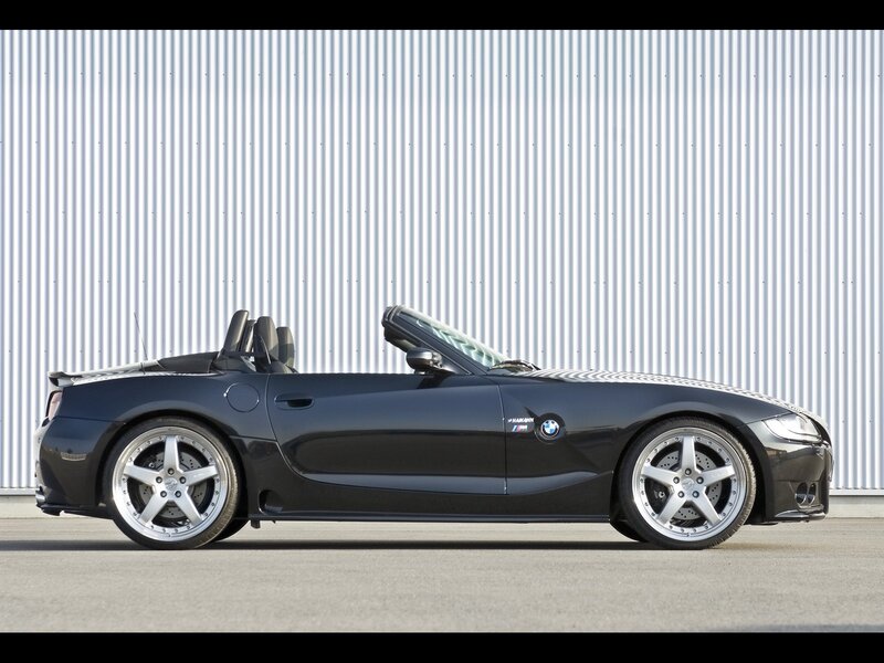 Black Convertible Sports Car — Neutral, Photograph, Wall, Road