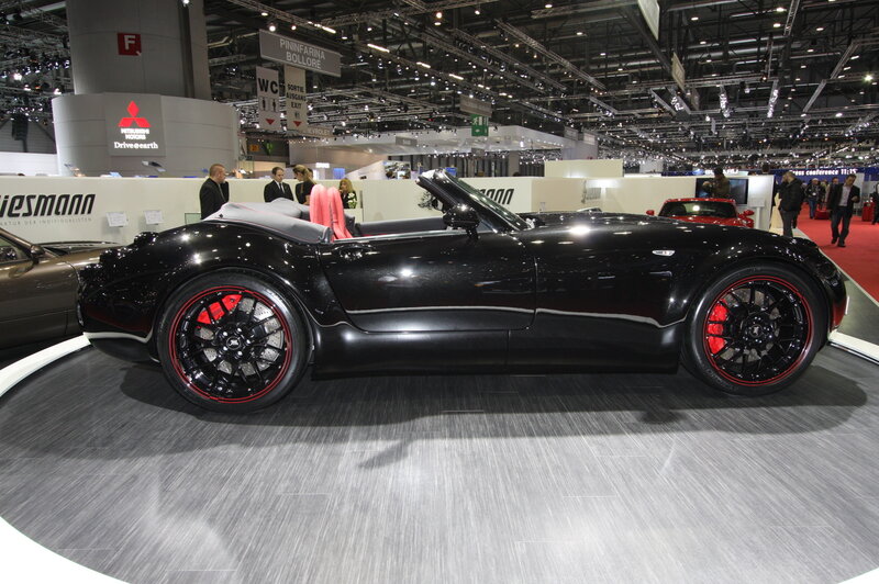 Black Convertible Sports Car — Neutral