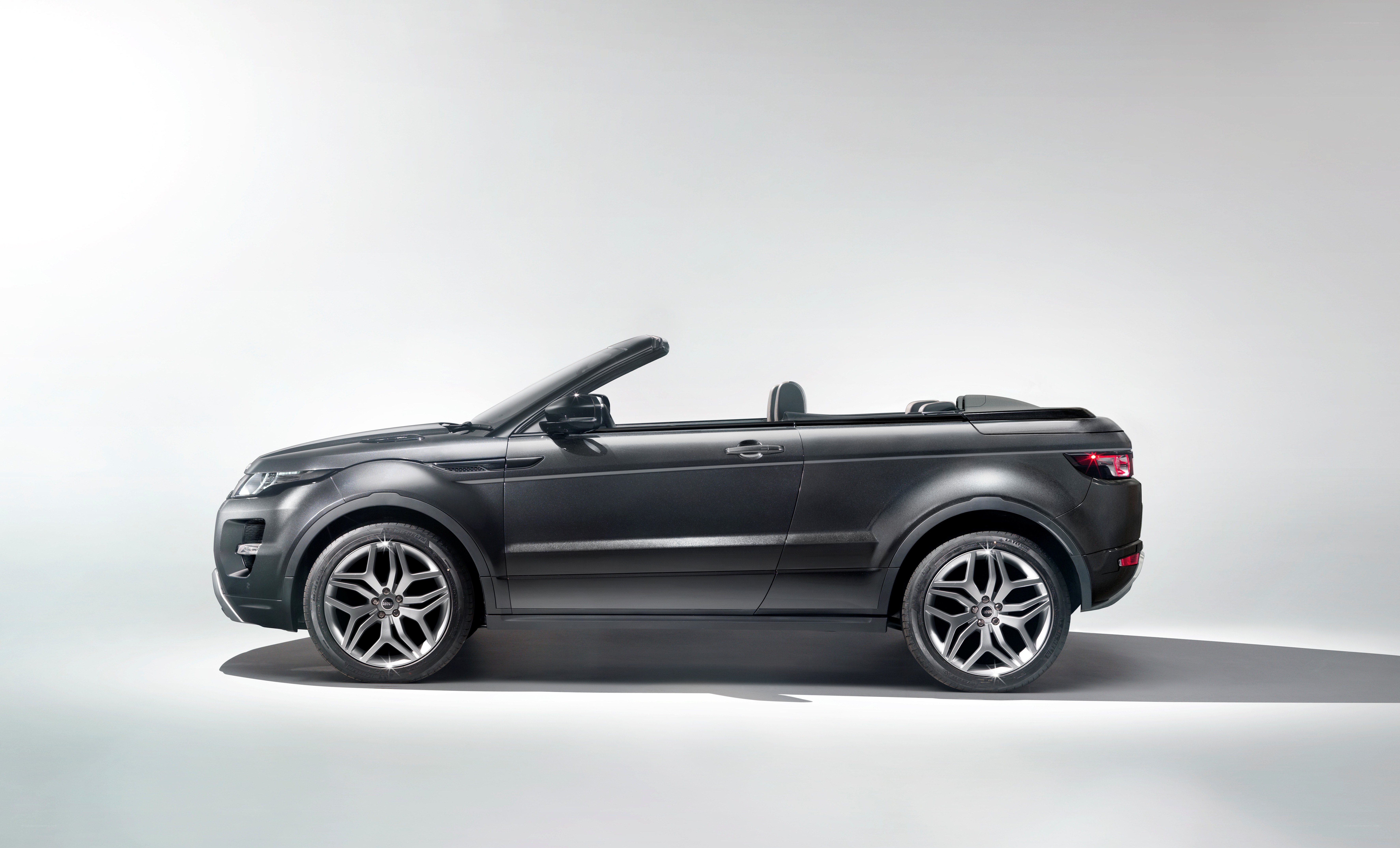 black convertible suv