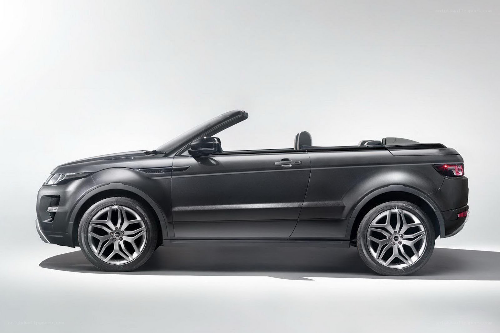 Black convertible SUV
