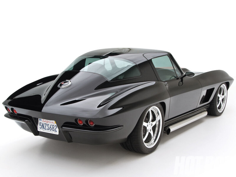Black Corvette C2