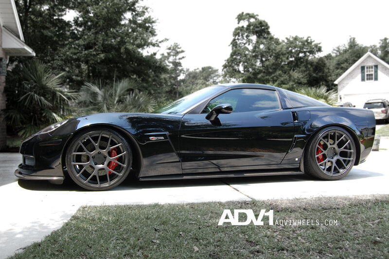 Black Corvette C6 — Calm, Afternoon