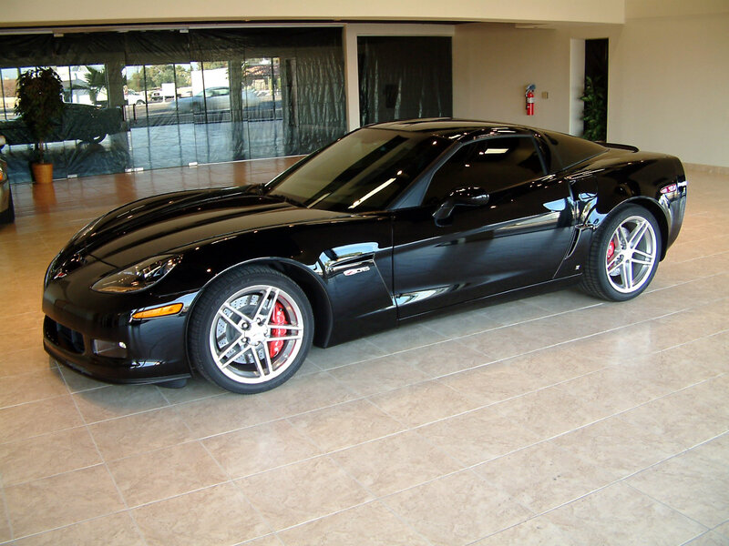 Black Corvette C6 — Neutral, Photograph