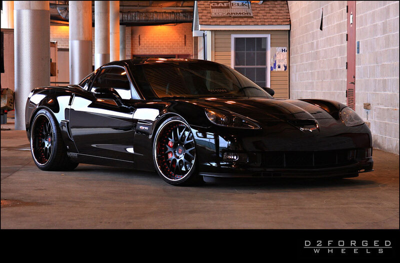 Black Corvette C6