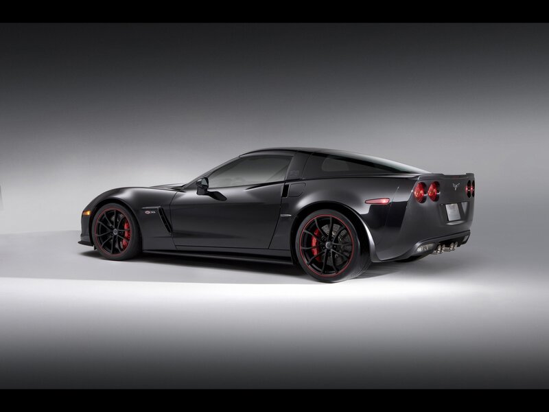 Black Corvette C6 Z06