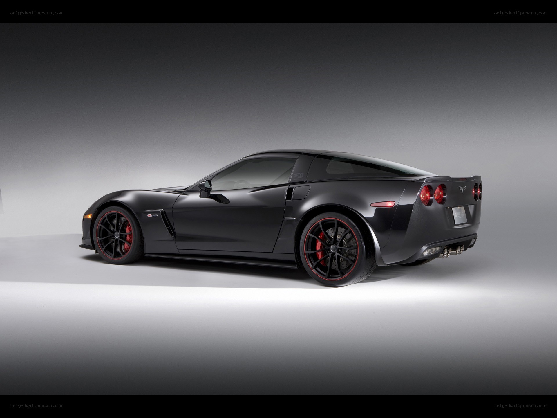 Black Corvette C6 Z06