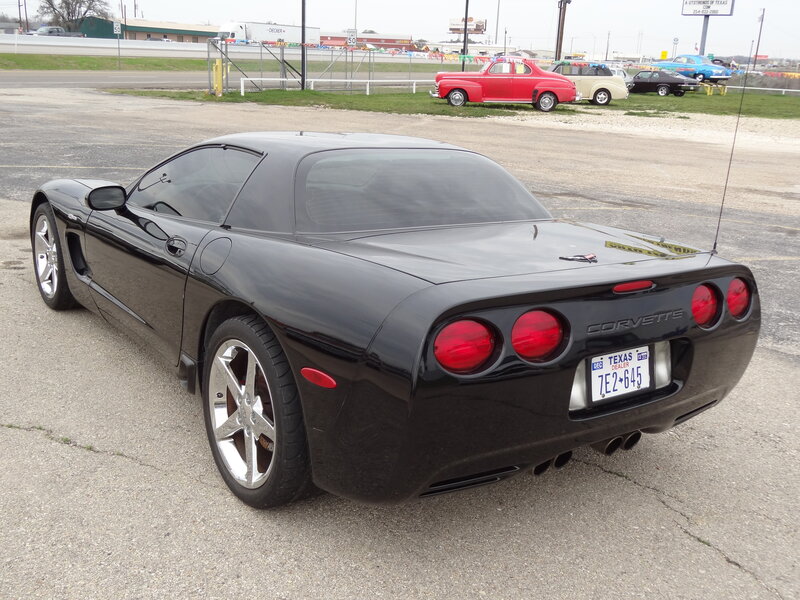 Black Corvette Car — Neutral