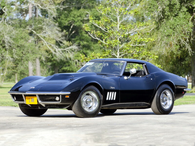 Black Corvette Car — Serene