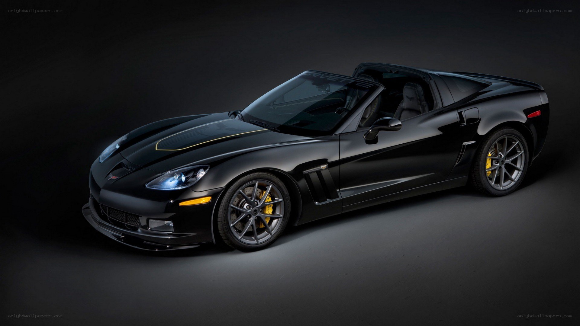 Black Corvette Convertible