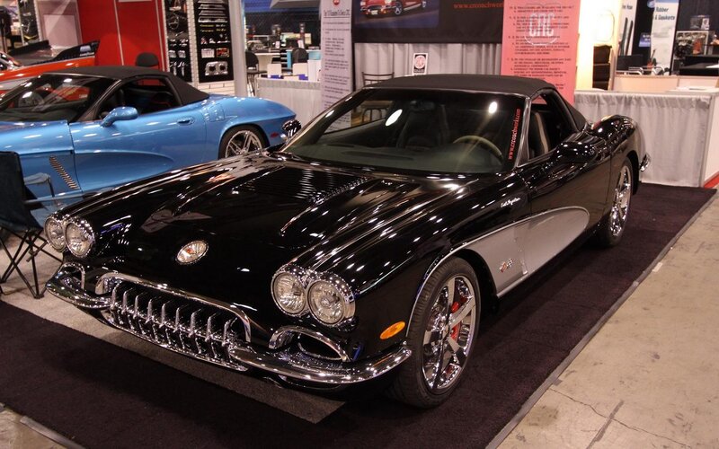 Black Corvette Convertible — Neutral