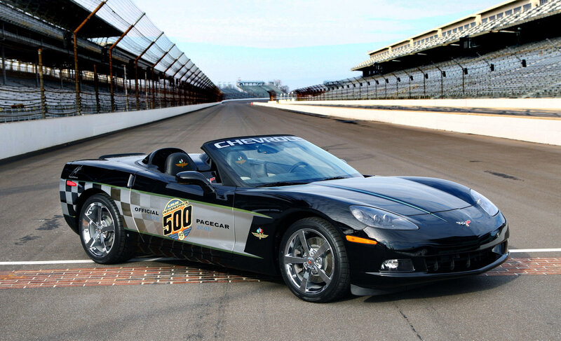 Black Corvette Pace Car