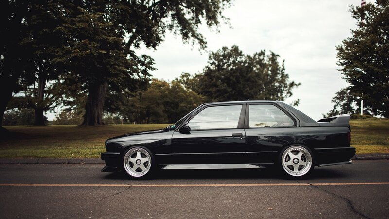 Black Coupe Car — Calm, Afternoon, Photograph