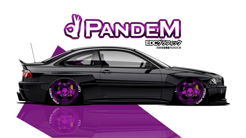 Black Coupe Car — Clean