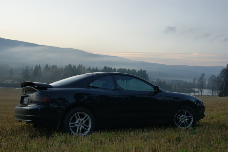 Black Coupe Car — Serene
