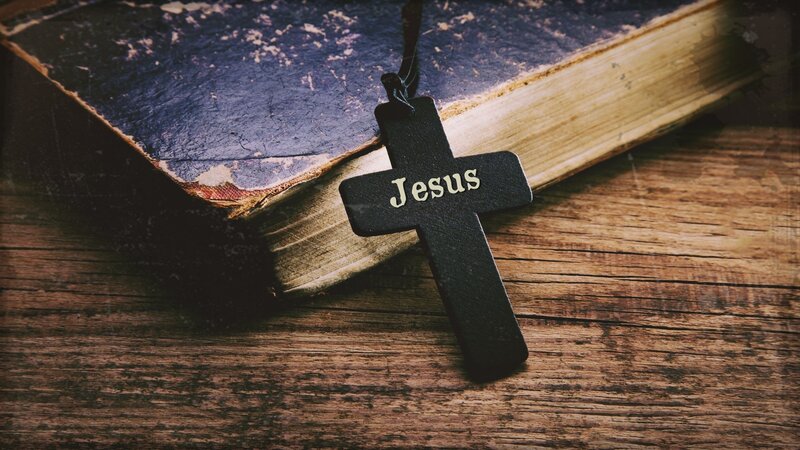Black Cross on Book