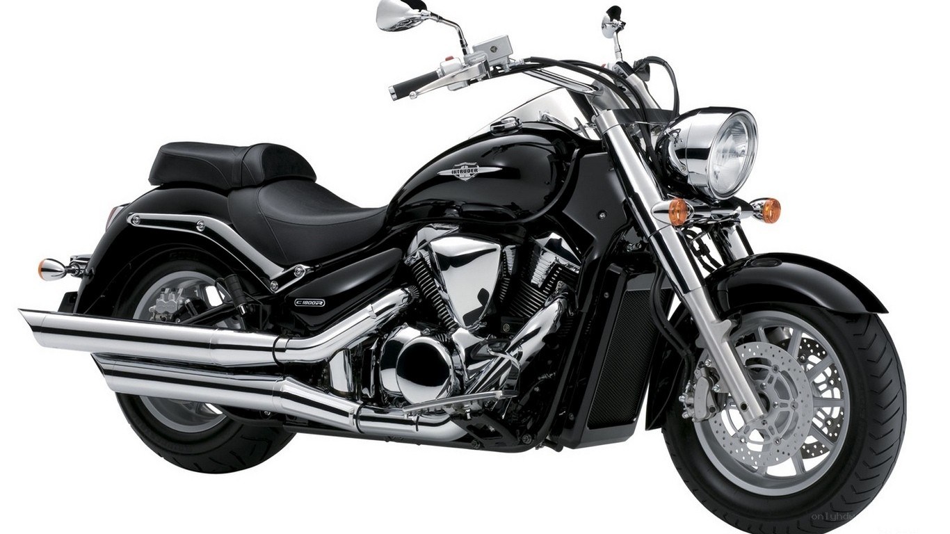 black cruiser motorcycle