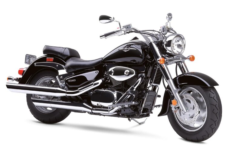 black cruiser motorcycle