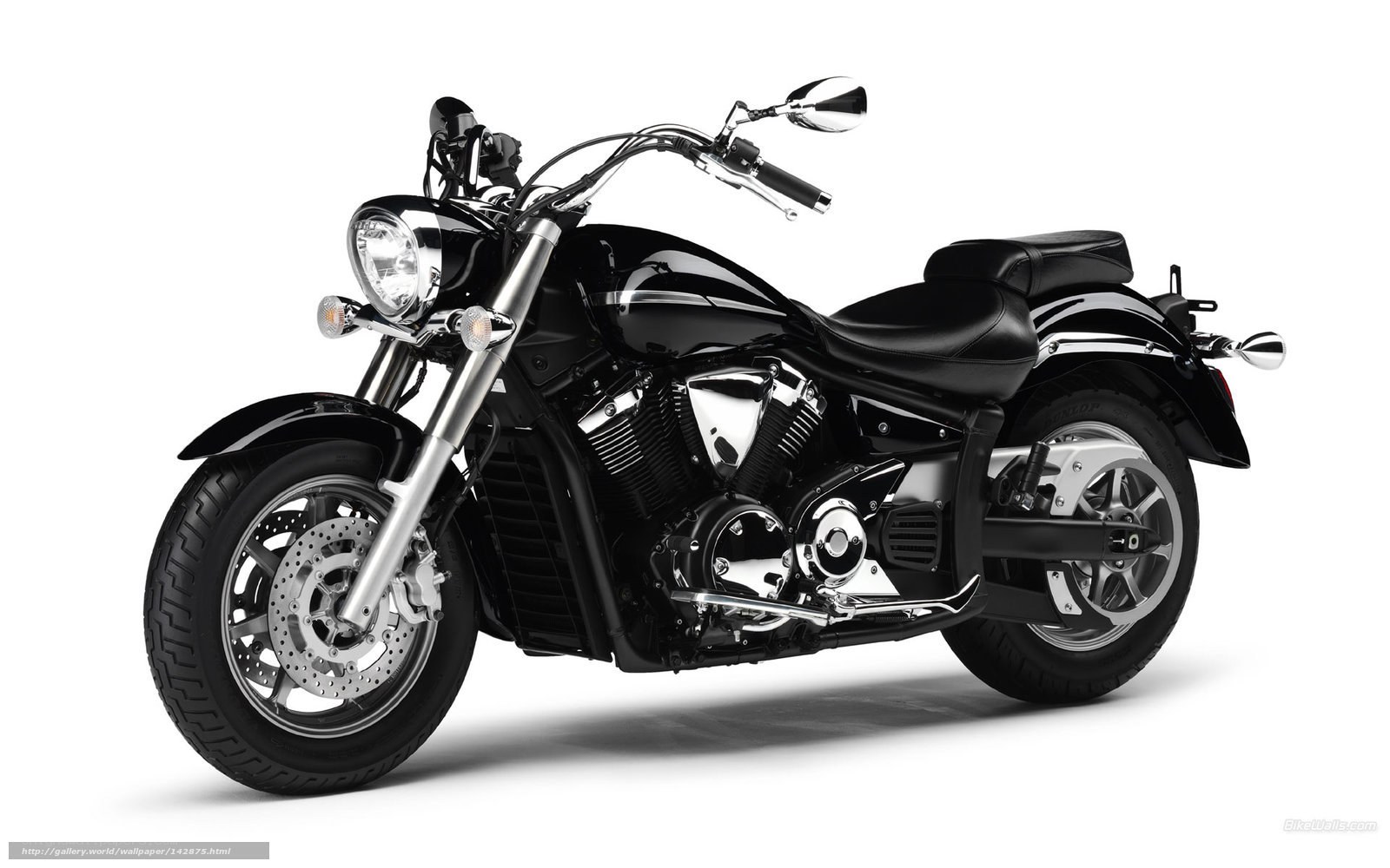 black cruiser motorcycle