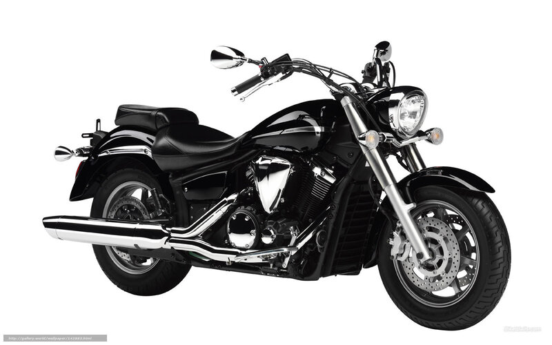 black cruiser motorcycle